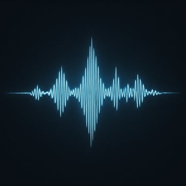 soundwaves like from a recording device